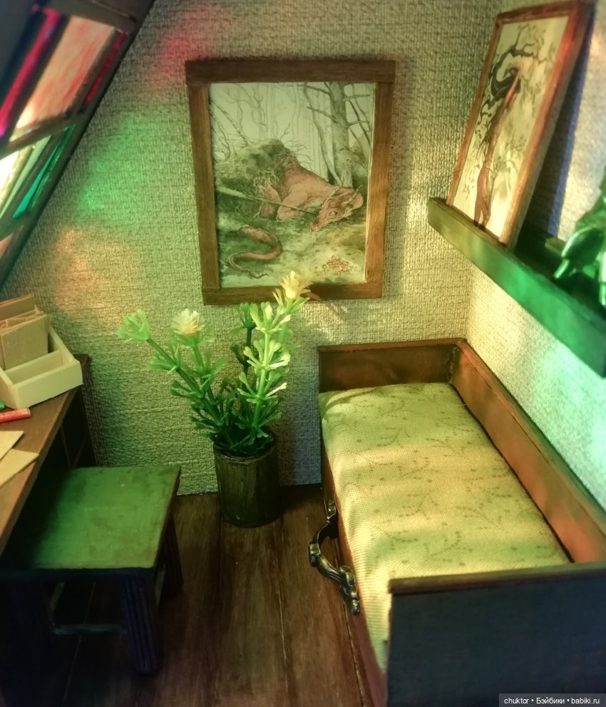 Домик для дракона — Румбоксы и кукольные интерьеры: фото