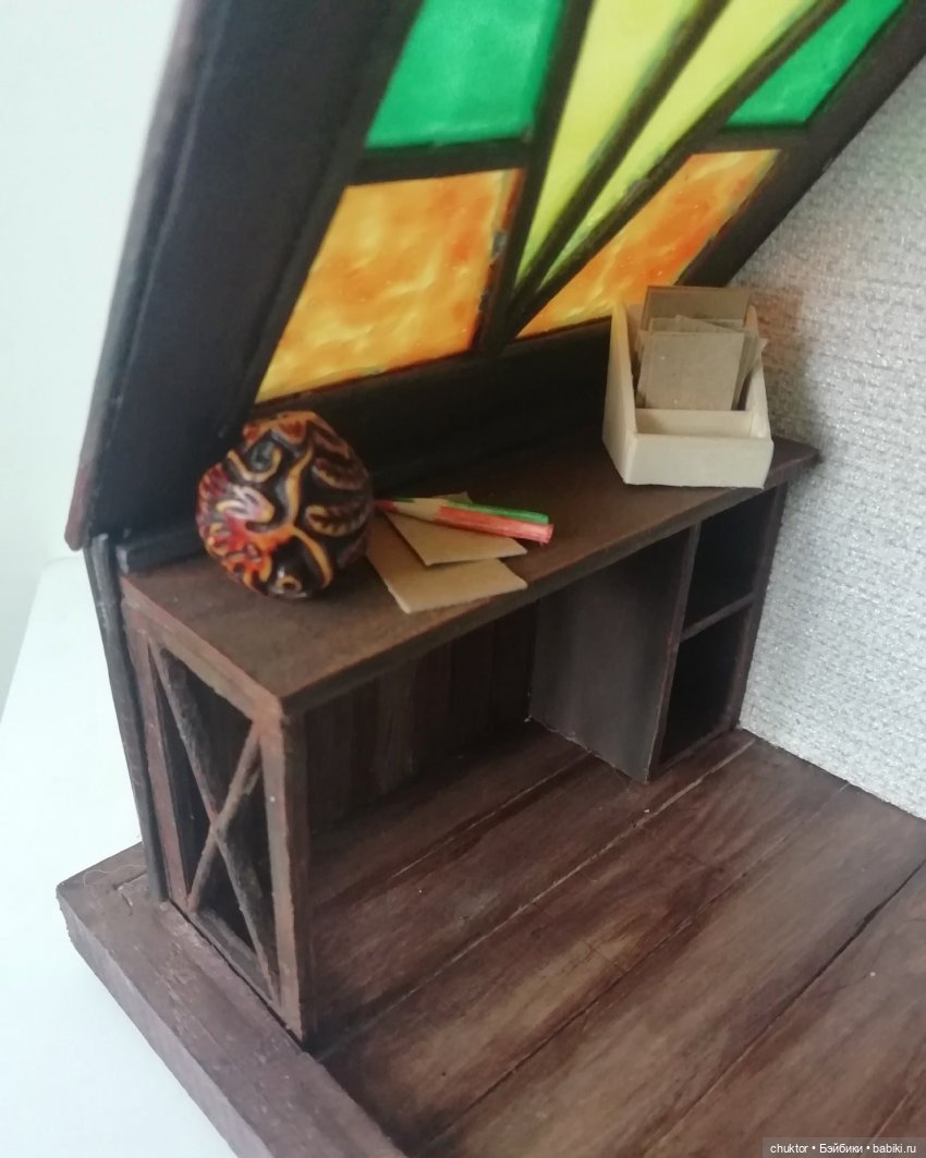 Домик для дракона — Румбоксы и кукольные интерьеры: фото