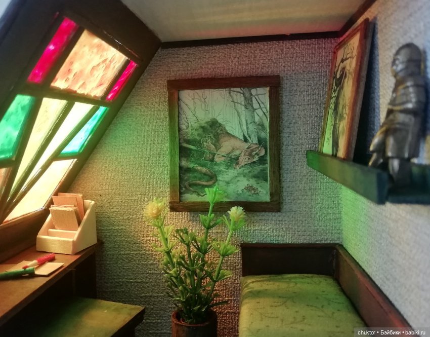 Домик для дракона — Румбоксы и кукольные интерьеры: фото