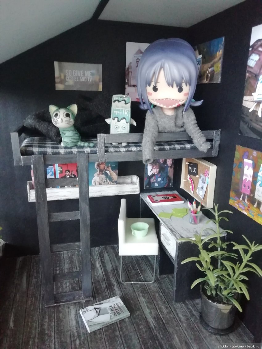 Coffee and TV — Румбоксы и кукольные интерьеры: фото