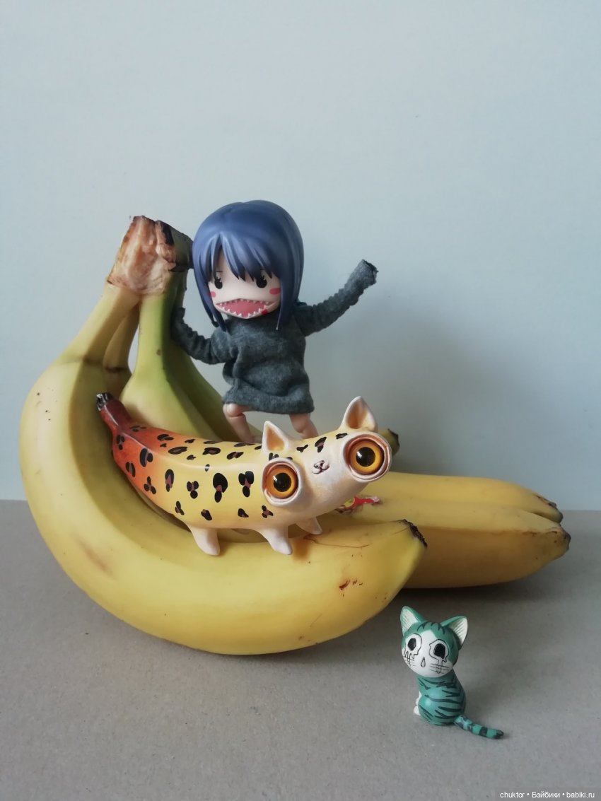 Хищный банан — Лепка авторских игрушек и папье (фото 6)