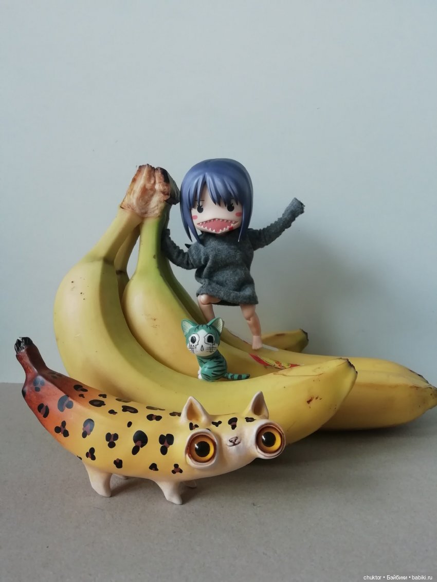 Хищный банан — Лепка авторских игрушек и папье (фото 7)