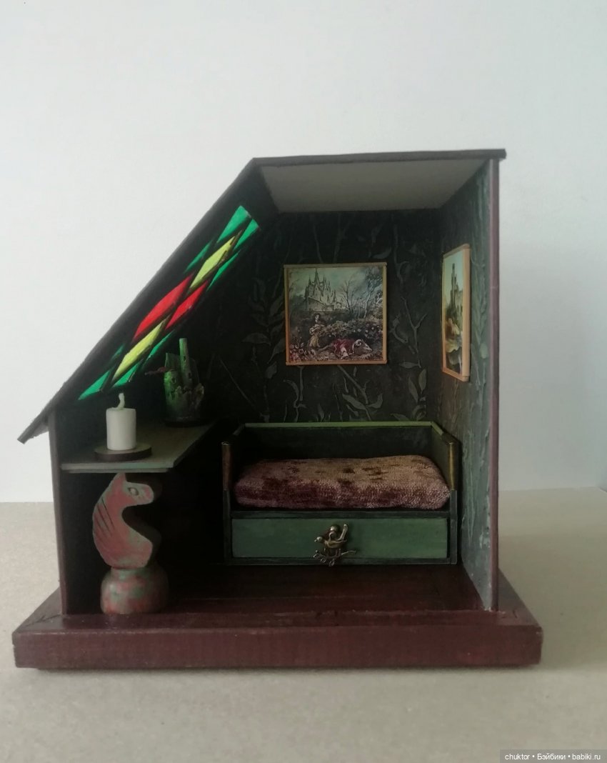 Мрачная сказка — Румбоксы и кукольные интерьеры: фото