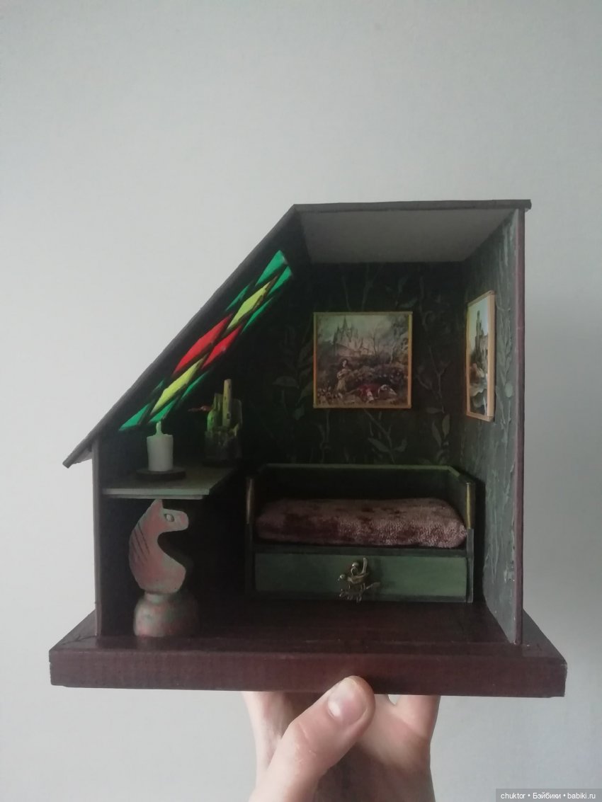 Мрачная сказка — Румбоксы и кукольные интерьеры: фото (фото 5)