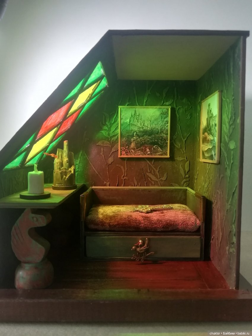 Мрачная сказка — Румбоксы и кукольные интерьеры: фото
