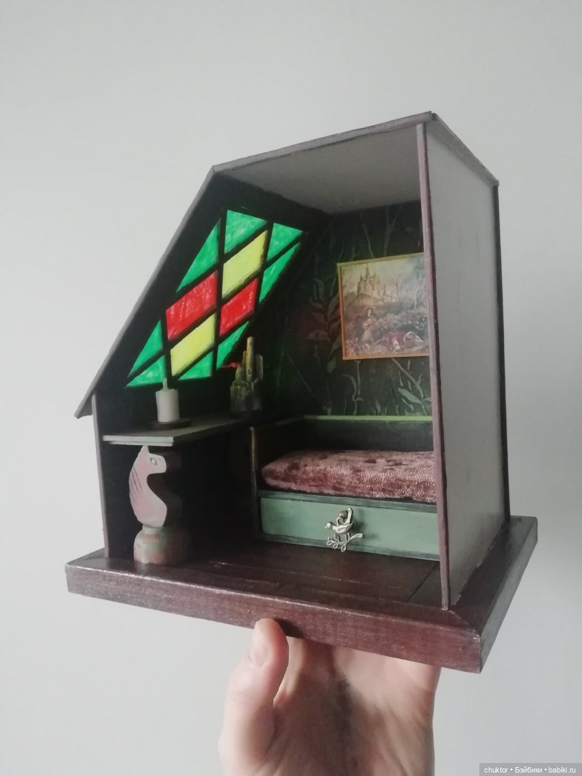 Мрачная сказка — Румбоксы и кукольные интерьеры: фото (фото 9)