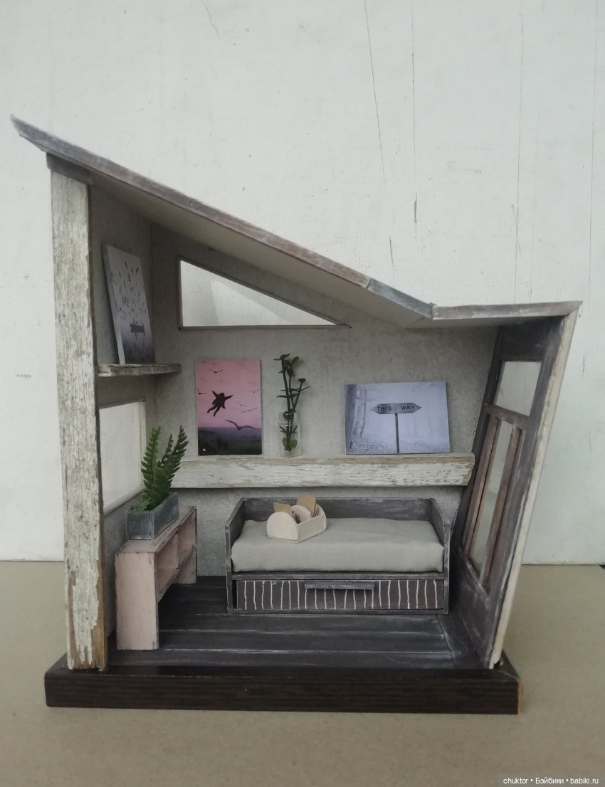 В предчувствии зимы — Румбоксы и кукольные интерьеры: фото