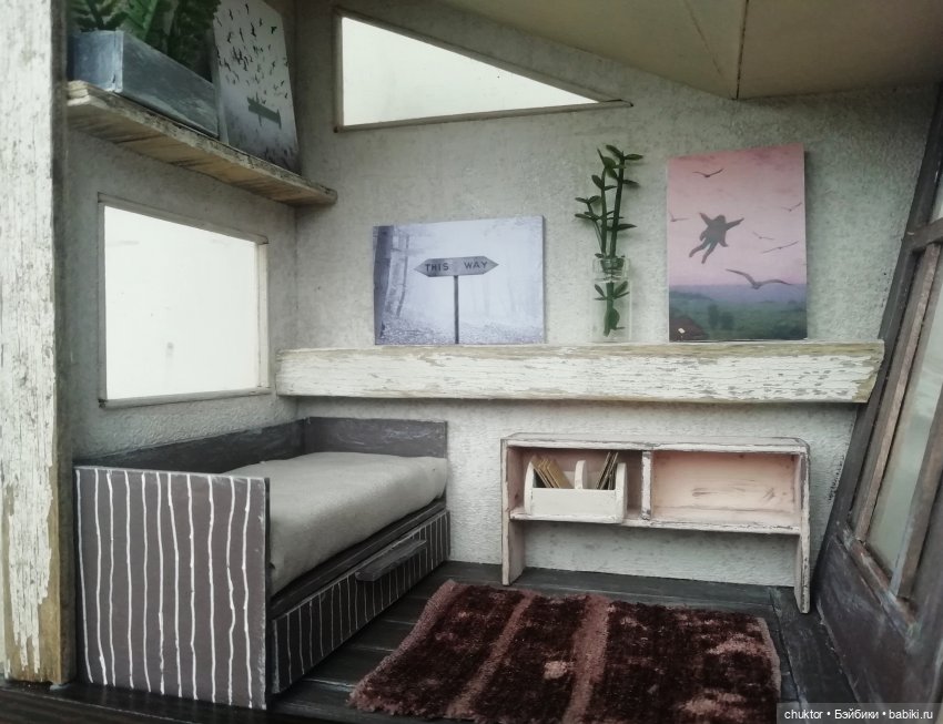 В предчувствии зимы — Румбоксы и кукольные интерьеры: фото