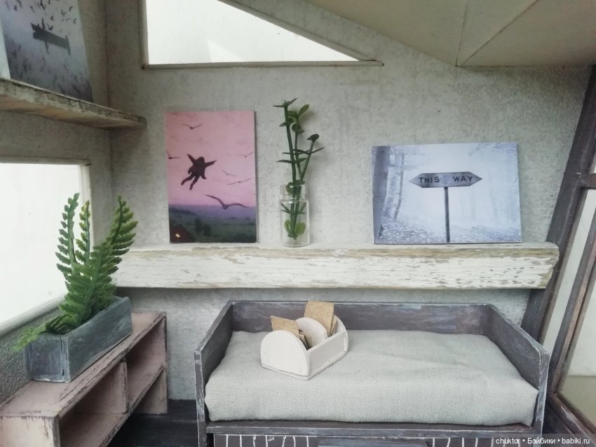 В предчувствии зимы — Румбоксы и кукольные интерьеры: фото