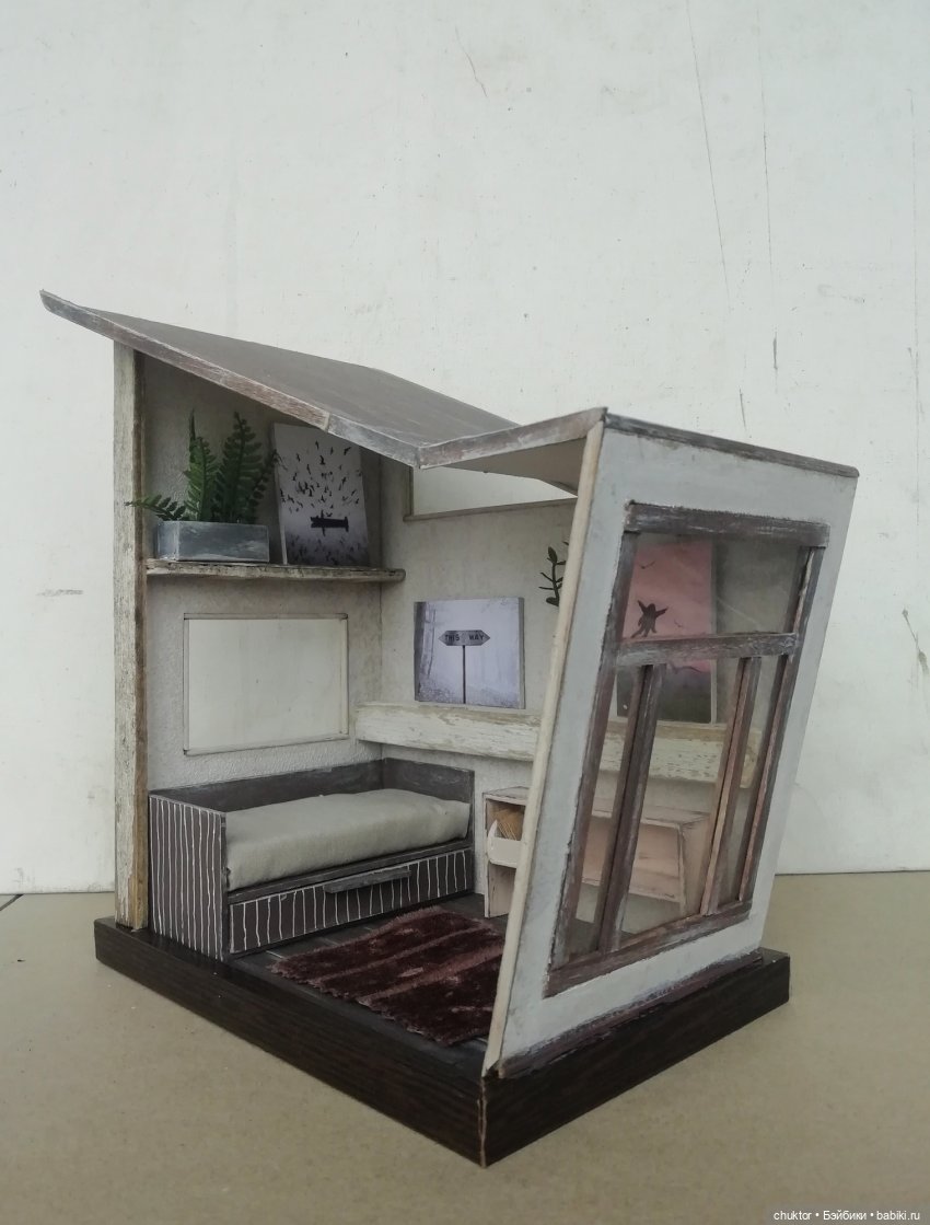 В предчувствии зимы — Румбоксы и кукольные интерьеры: фото (фото 4)