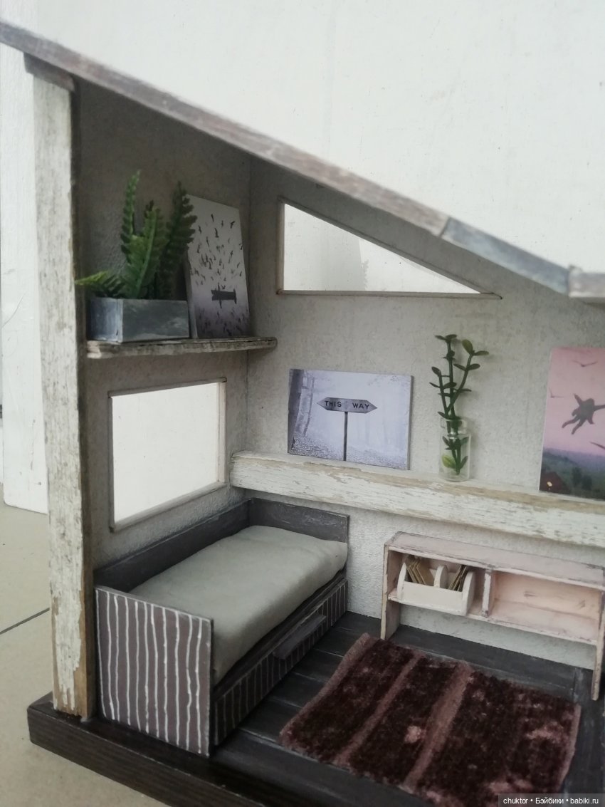 В предчувствии зимы — Румбоксы и кукольные интерьеры: фото (фото 10)