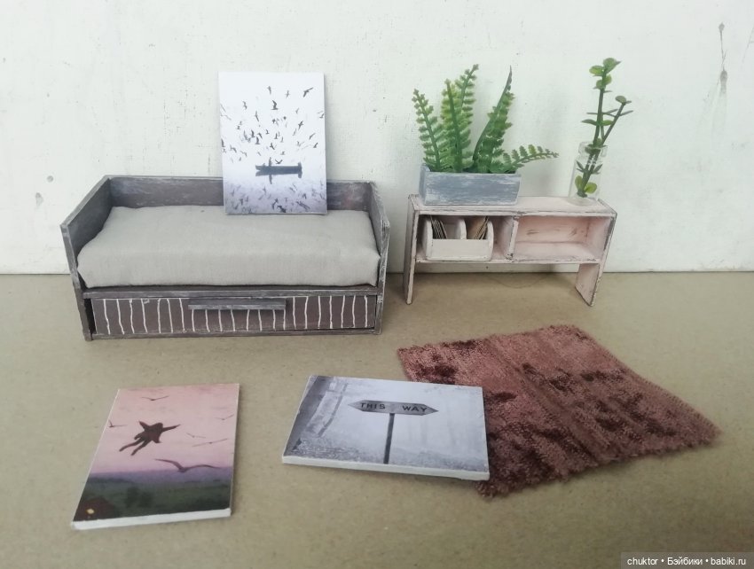 В предчувствии зимы — Румбоксы и кукольные интерьеры: фото