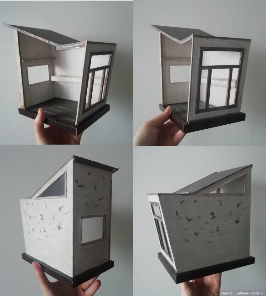 В предчувствии зимы — Румбоксы и кукольные интерьеры: фото (фото 3)