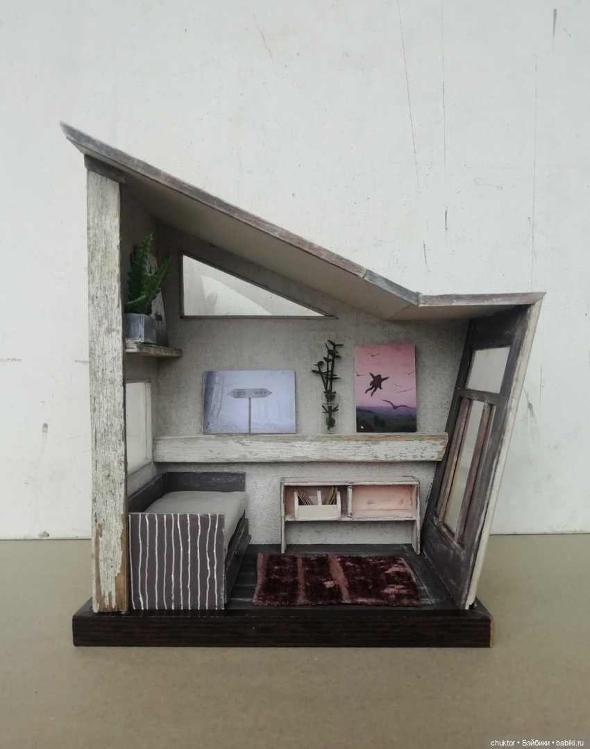 В предчувствии зимы — Румбоксы и кукольные интерьеры: фото (фото 2)