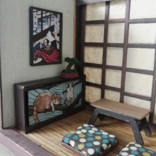 Минимализм и котики в интерьере