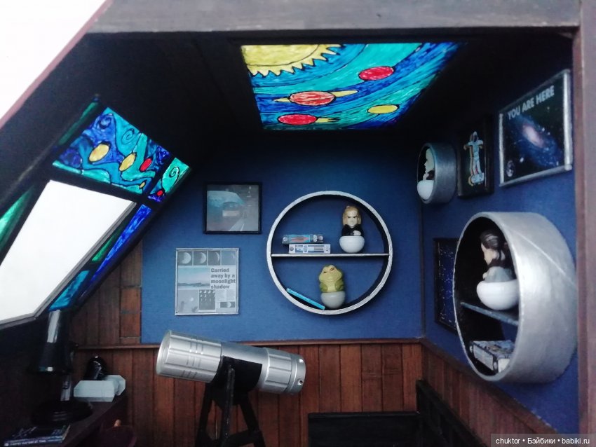 Межзвездный экспресс — Румбоксы и кукольные интерьеры: фото (фото 3)
