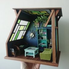 Диван для русалки или комната с драконами