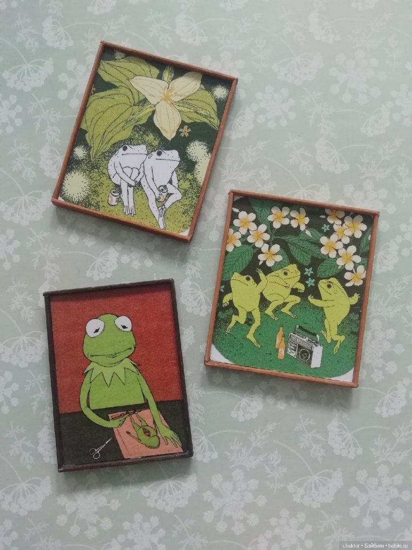 Лягушатник — Румбоксы и кукольная миниатюра: фото
