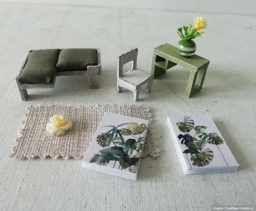 Под лупой — Румбоксы и кукольные интерьеры: фото