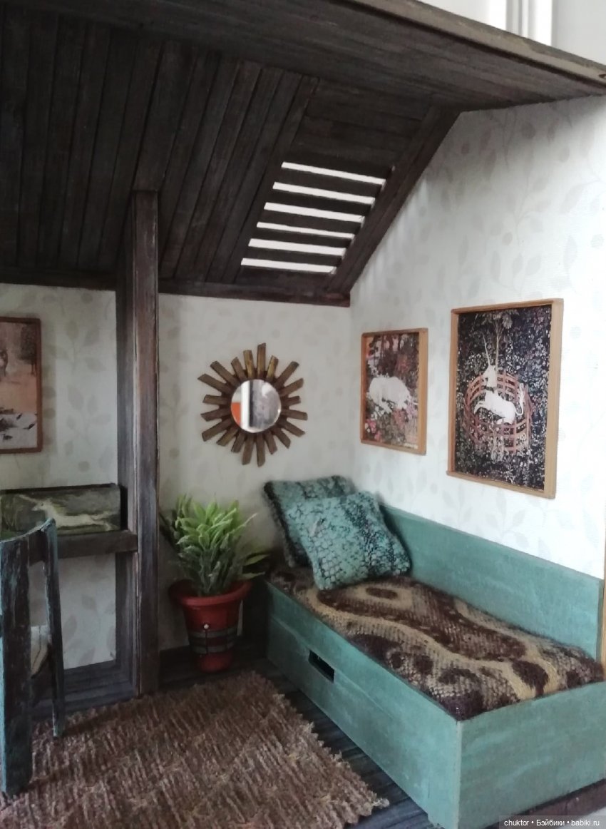 Побег — Румбоксы и кукольные интерьеры: фото (фото 8)