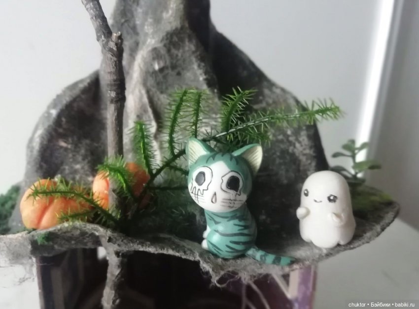 Дом с привидением | Бэйбики Дом с привидением — Кукольная миниатюра своими руками: еда