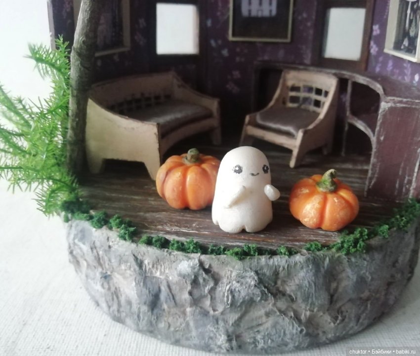 Дом с привидением | Бэйбики Дом с привидением — Кукольная миниатюра своими руками: еда