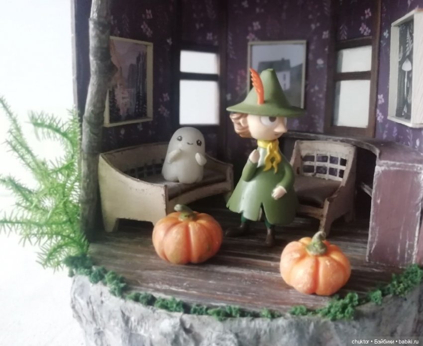 Дом с привидением | Бэйбики Дом с привидением — Кукольная миниатюра своими руками: еда