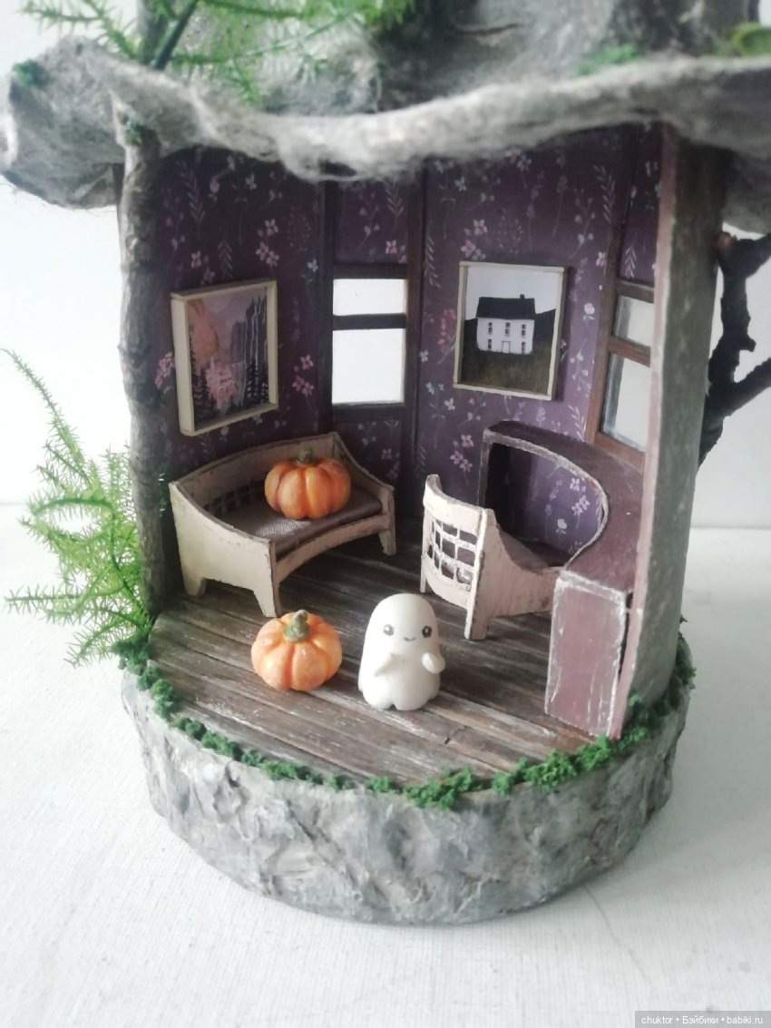 Дом с привидением | Бэйбики Дом с привидением — Кукольная миниатюра своими руками: еда