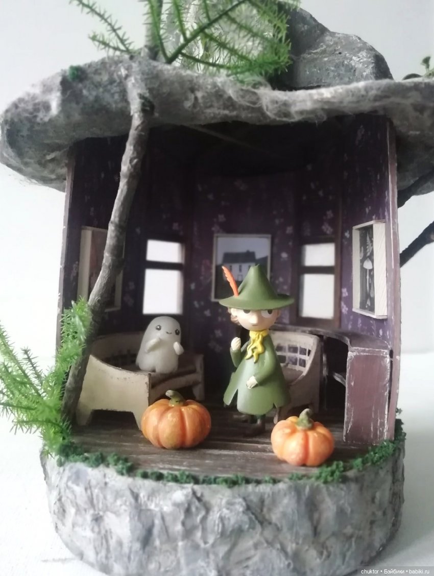 Дом с привидением | Бэйбики Дом с привидением — Кукольная миниатюра своими руками: еда