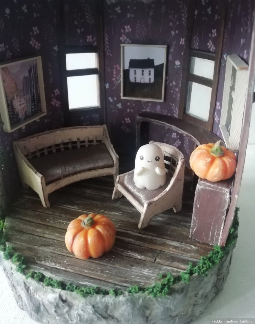 Дом с привидением | Бэйбики Дом с привидением — Кукольная миниатюра своими руками: еда