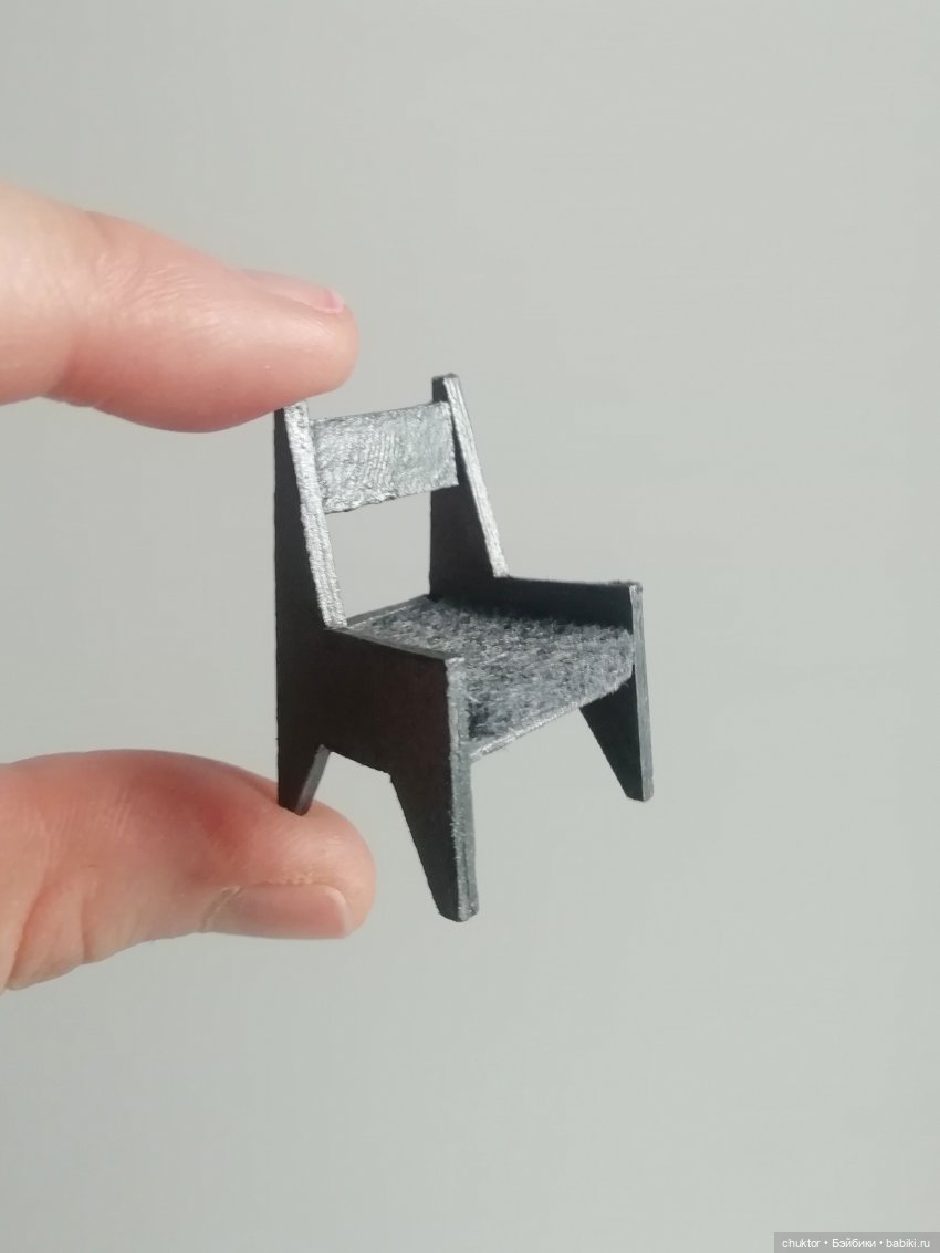 В чёрном-чёрном доме — Румбоксы и кукольные интерьеры: фото