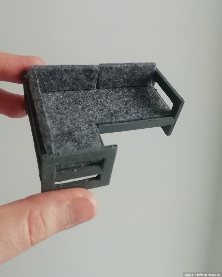 В чёрном-чёрном доме — Румбоксы и кукольные интерьеры: фото