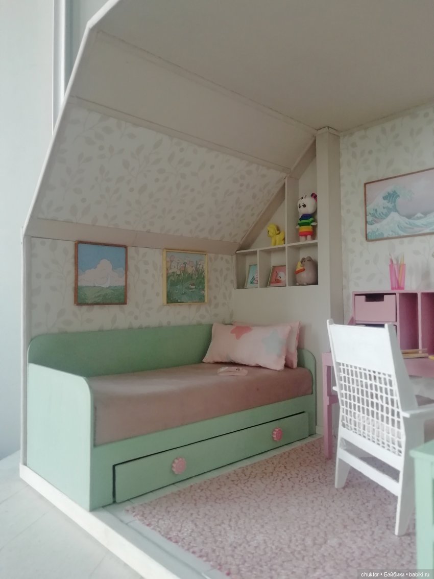 Место для принцессы — Румбоксы и кукольные интерьеры: фото (фото 10)