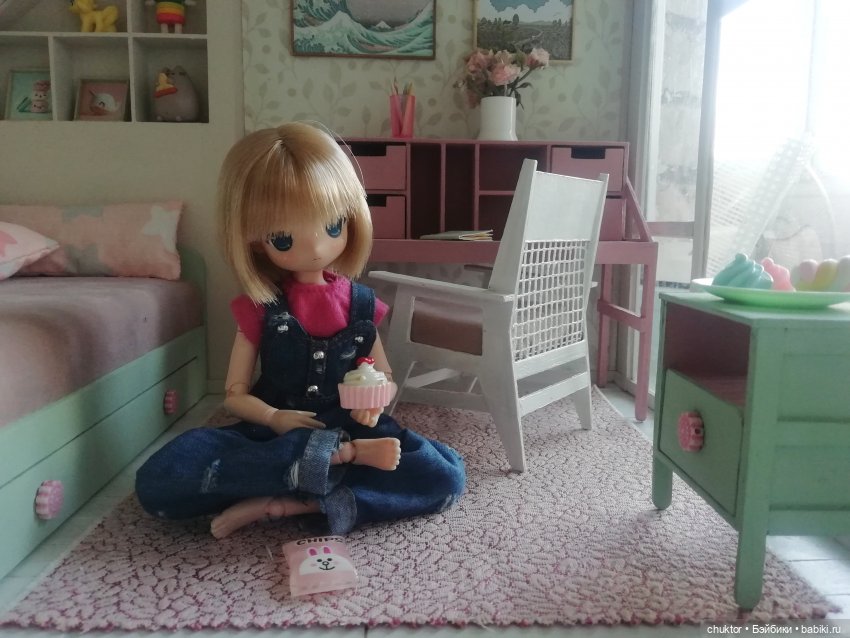 Место для принцессы — Румбоксы и кукольные интерьеры: фото