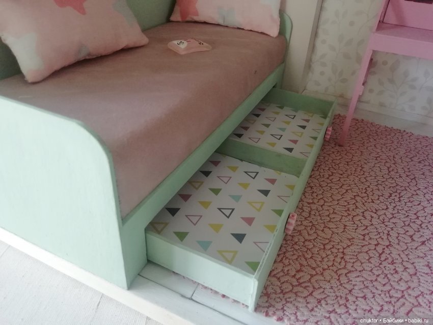 Место для принцессы — Румбоксы и кукольные интерьеры: фото