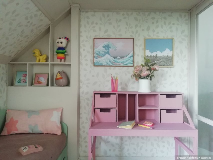 Место для принцессы — Румбоксы и кукольные интерьеры: фото