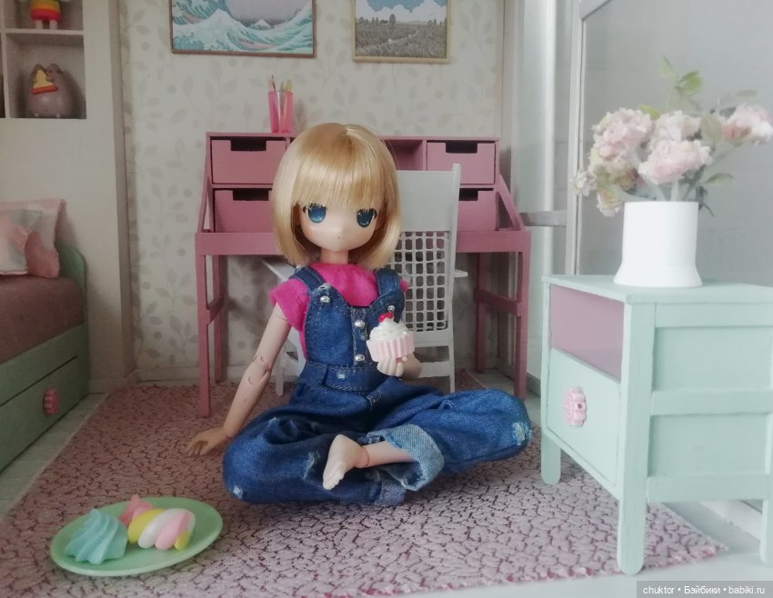 Место для принцессы — Румбоксы и кукольные интерьеры: фото