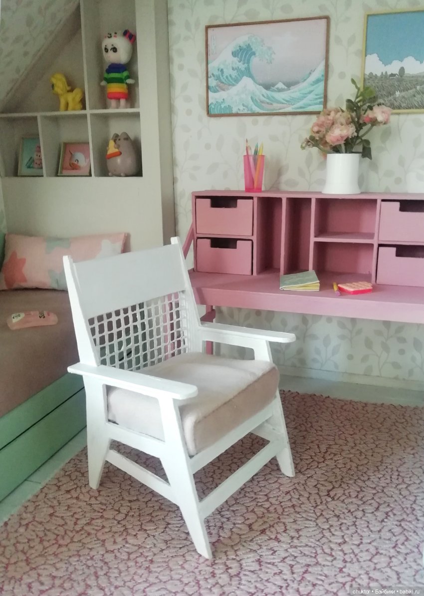Место для принцессы — Румбоксы и кукольные интерьеры: фото