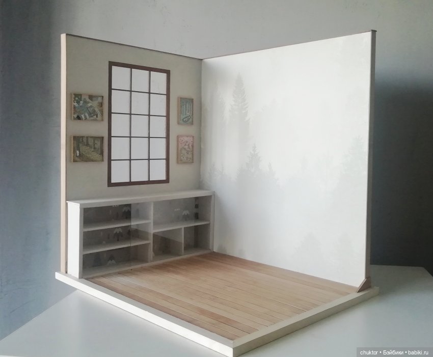 Румбоксы и кукольные интерьеры: фото (фото 4)