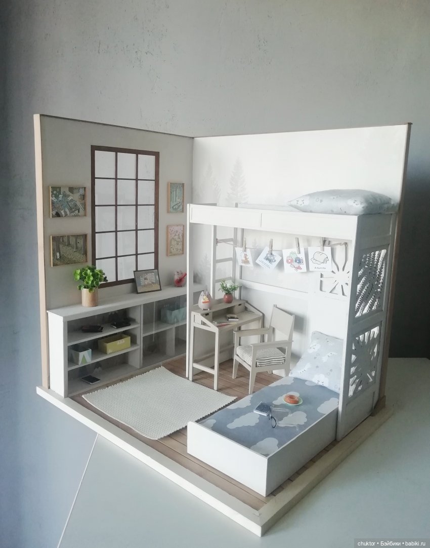 Румбоксы и кукольные интерьеры: фото