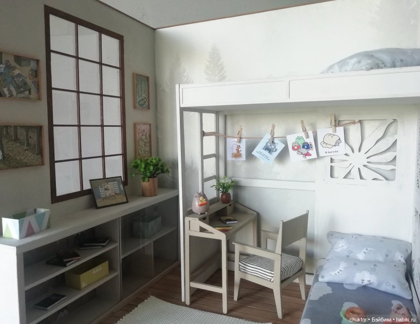 Румбоксы и кукольные интерьеры: фото