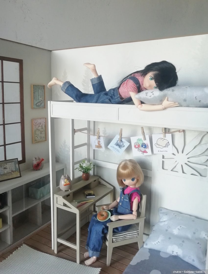 Румбоксы и кукольные интерьеры: фото