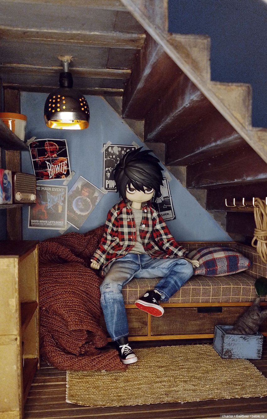 Под лестницей — Румбоксы и кукольные интерьеры: фото