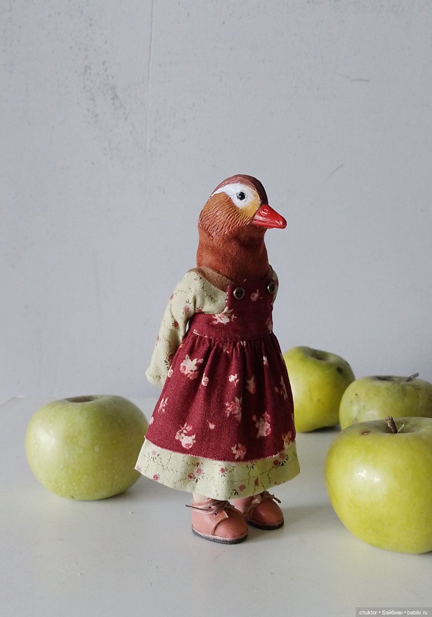 Утка с яблоками — Игровые куклы разных производителей (Разное): редкие бренды