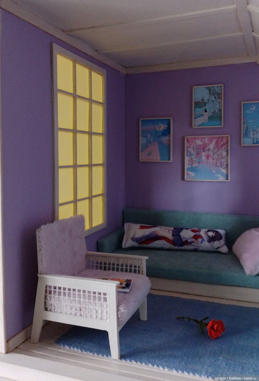 Во имя Луны и 8 bit — Румбоксы и кукольные интерьеры: фото