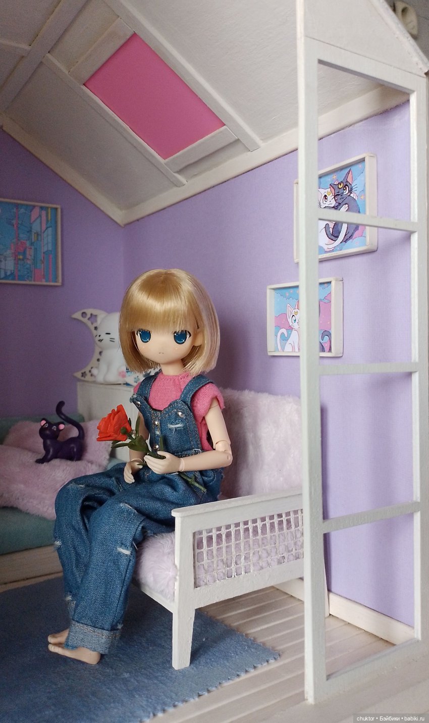 Во имя Луны и 8 bit — Румбоксы и кукольные интерьеры: фото