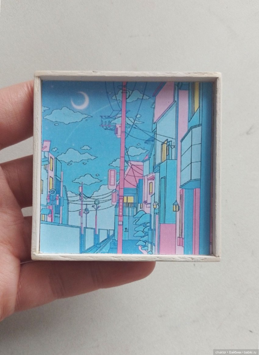 Во имя Луны и 8 bit — Румбоксы и кукольные интерьеры: фото (фото 9)