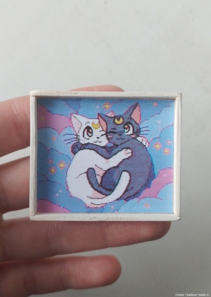 Во имя Луны и 8 bit — Румбоксы и кукольные интерьеры: фото