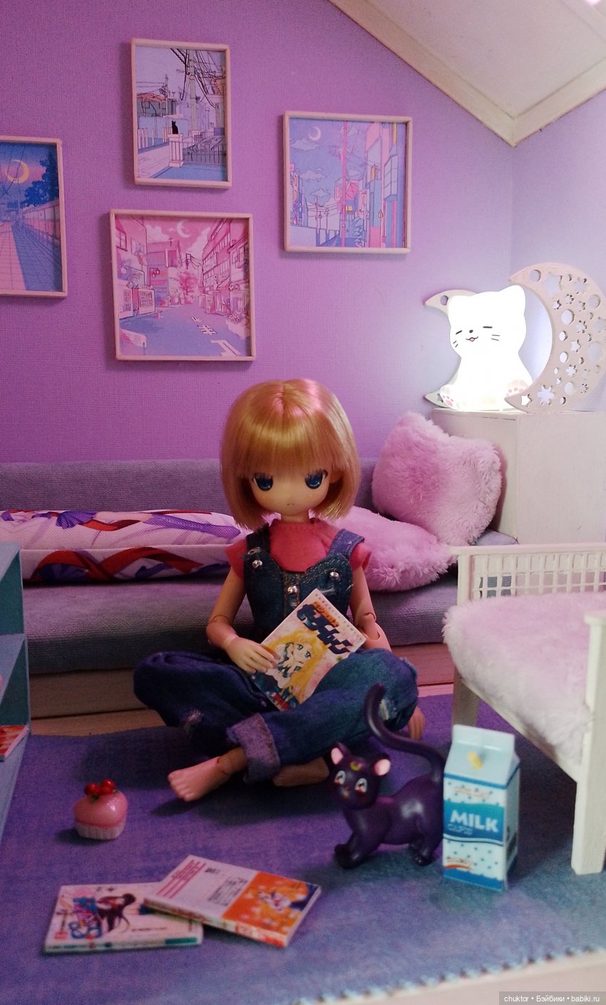 Во имя Луны и 8 bit — Румбоксы и кукольные интерьеры: фото