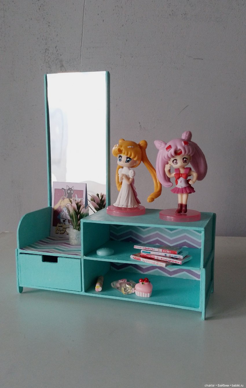 Во имя Луны и 8 bit — Румбоксы и кукольные интерьеры: фото